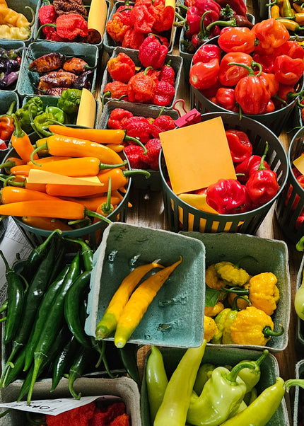 Fresh Pepper Pods by the pound